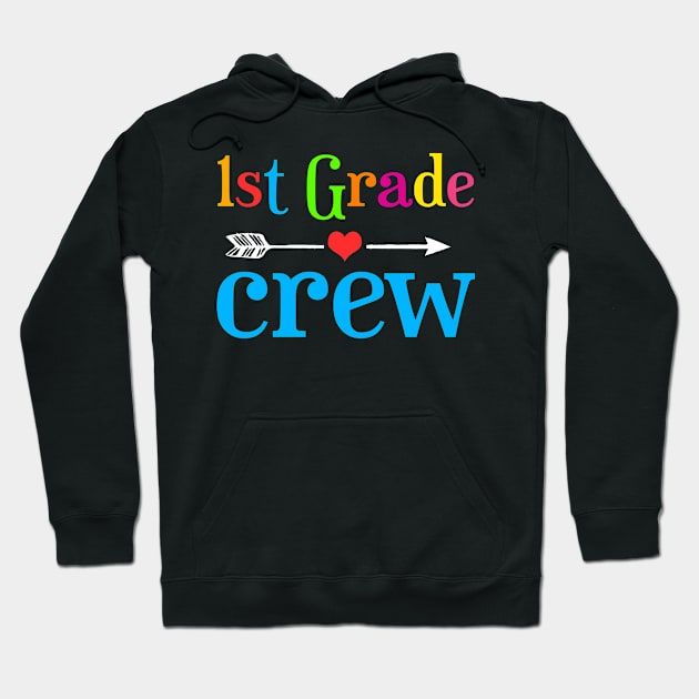 First Grade Crew Hoodie by Cooldruck